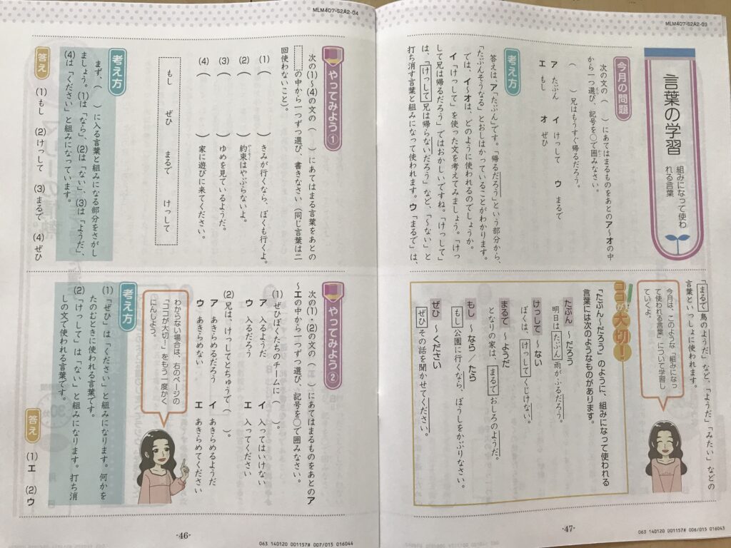 言葉の学習